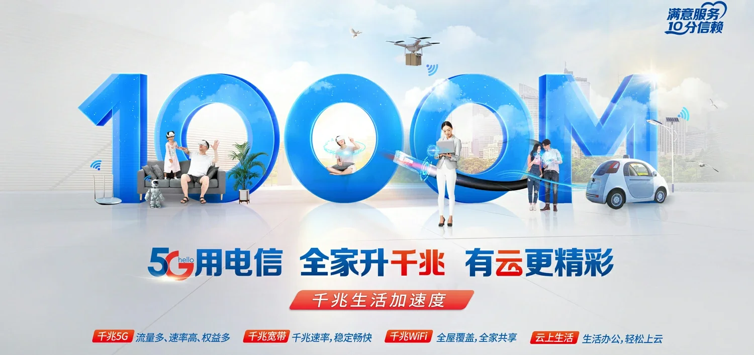 中国电信 民众电信宽带 宽带套餐